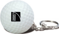 Key Chains: Golf Ball Stress Ball Keychains